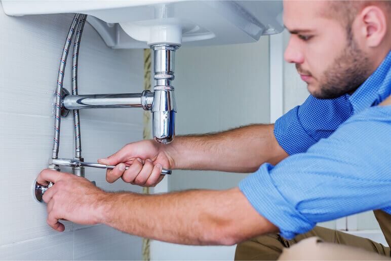 solar water heating system installation